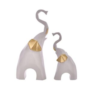 Elephant Family Showpiece for Living Room