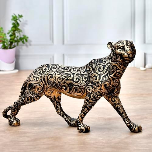 Panther Animal Showpiece for Table Décor