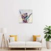 Abstract Canvas Art - Creative Graffiti Hands Digital Wall Art for Home & Office Decor - Image 3