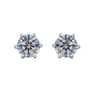 Moissanite Stud Earrings