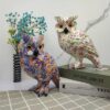 Modern Sculpture Creative Colorful Owl Resin Ornament - Trendy Animal Art Figurine for Home Decor - Image 5