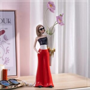 Lady Figurine Modern Fashion Girl