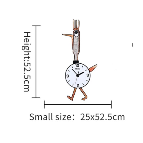 Children's Cartoon Wall Clock – Cute Decorative Wall Watch for Living Room & Bedroom - Image 3