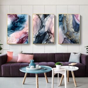 Color Cloud Canvas Posters