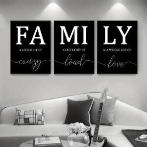 Family Quote Wall Poster