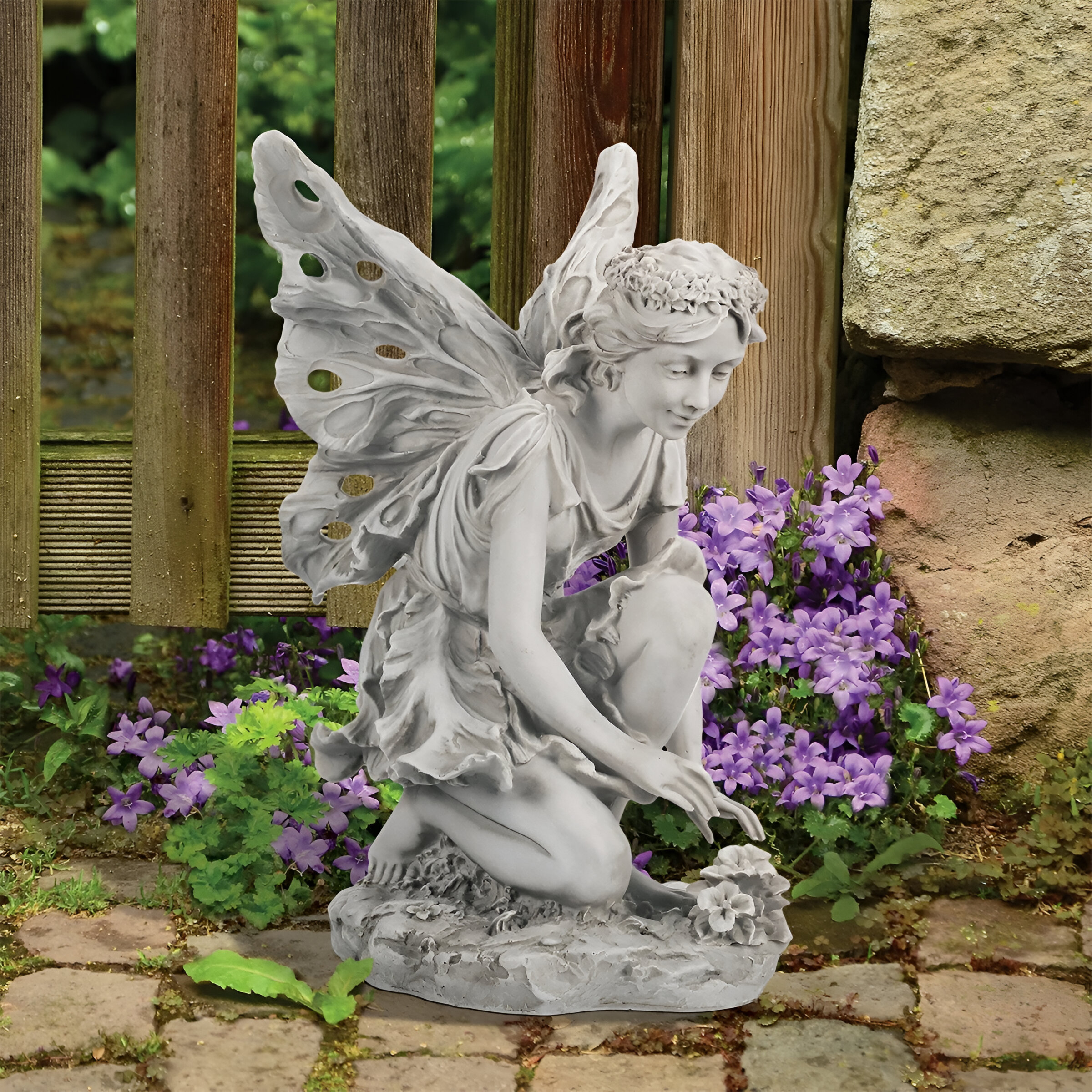 Fairy Angel Statue Resin Decor