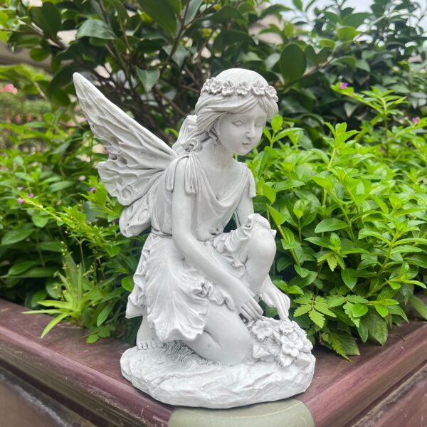 Fairy Angel Statue Resin Decor - Image 2