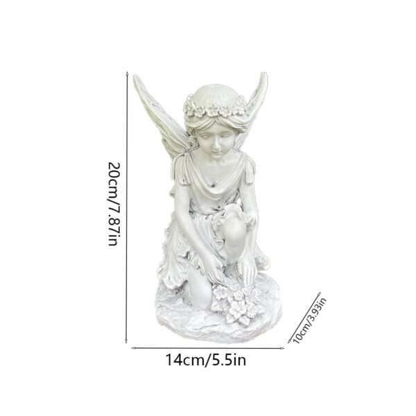 Fairy Angel Statue Resin Decor - Image 6