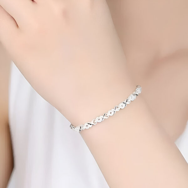 925 Sterling Silver Bracelet Women’s Gift - Image 2