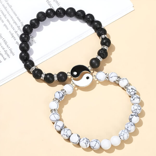 Yin Yang Couples Bracelets Set - Image 4