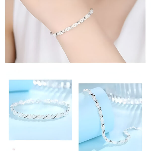 925 Sterling Silver Bracelet Women’s Gift - Image 4