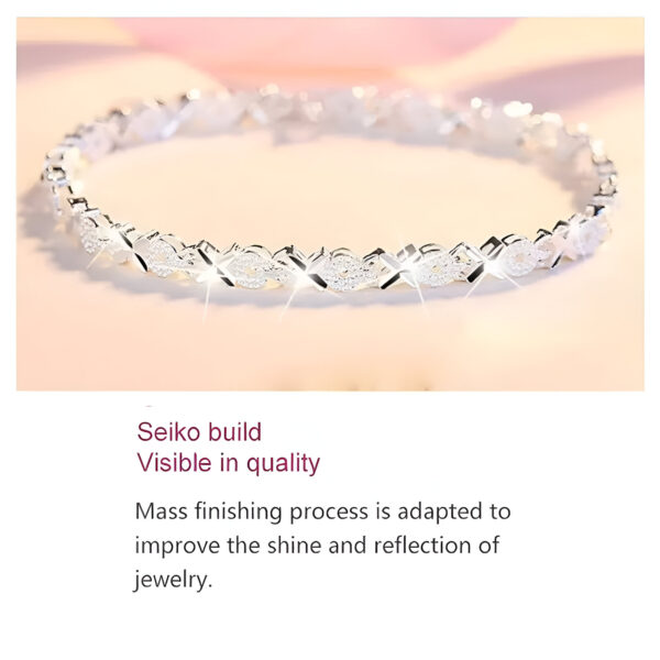 925 Sterling Silver Bracelet Women’s Gift - Image 5