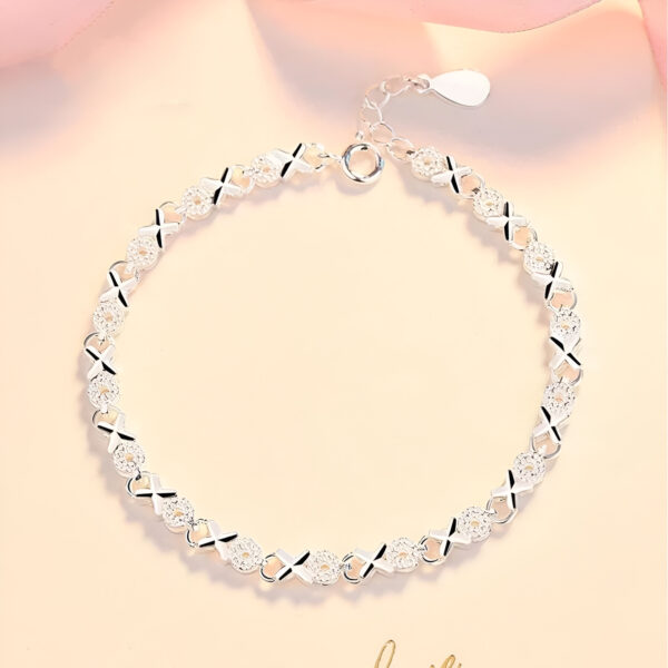925 Sterling Silver Bracelet Women’s Gift - Image 6
