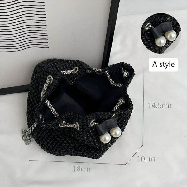 retro rhinestone bag