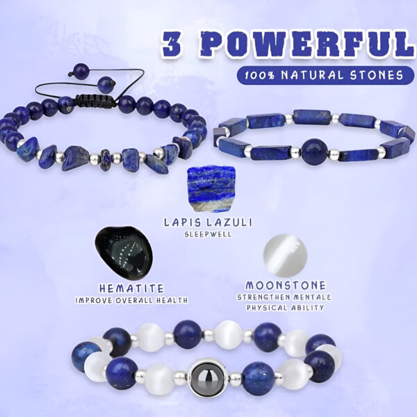 Energy Healing Bracelet 3pcs Set - Image 21