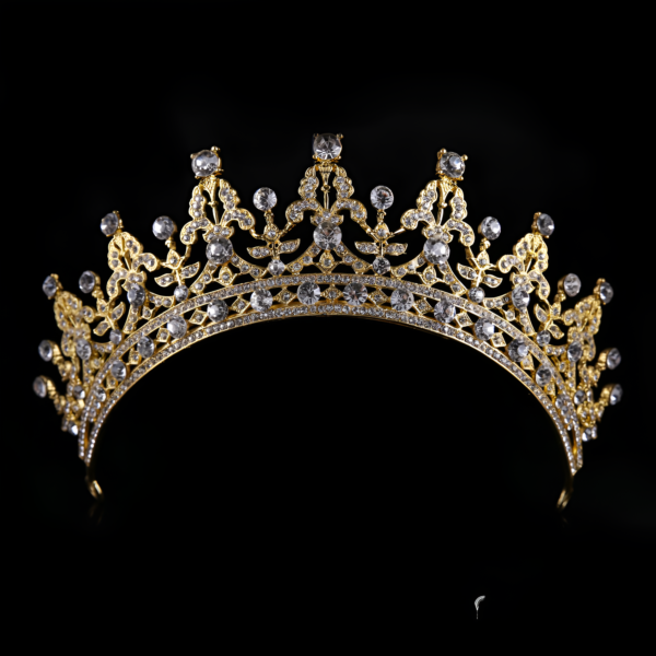 Bridal Crown Tiara Austrian Crystal - Image 4
