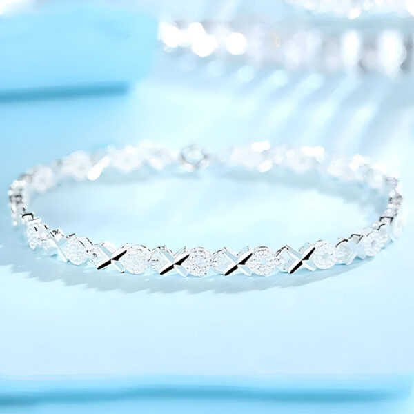 925 Sterling Silver Bracelet Women’s Gift - Image 9