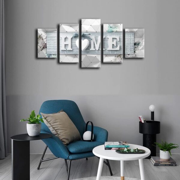 Home Love Wall Art Canvas Set - Image 2