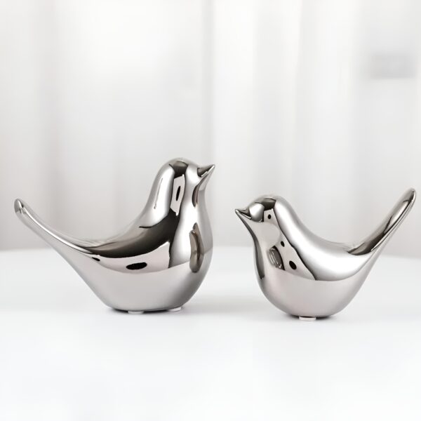 Luxury Ceramic Bird Figurines Decor