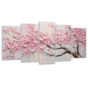 Cherry Blossom Wall Art Set
