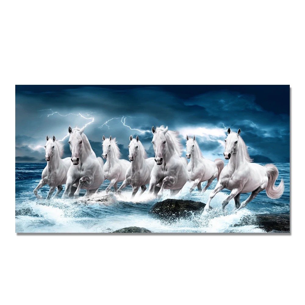 Running Horses Wall Art Canvas Decor - Image 7