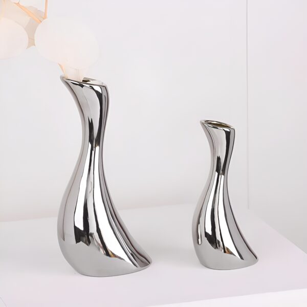 Electroplated Ceramic Vase Decor