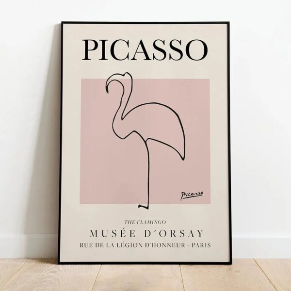 Picasso Wall Art Minimalist Canvas (Without Frame) - Image 7