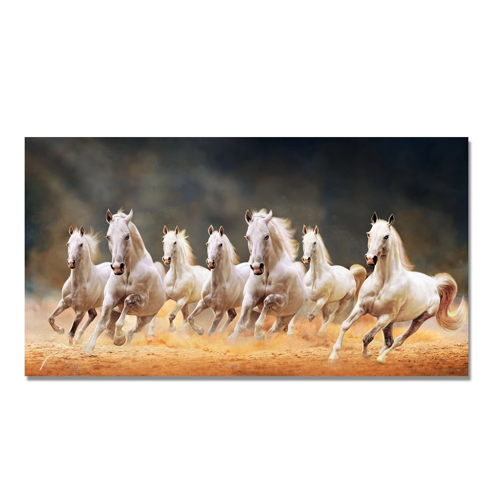 Running Horses Wall Art Canvas Decor - Image 11