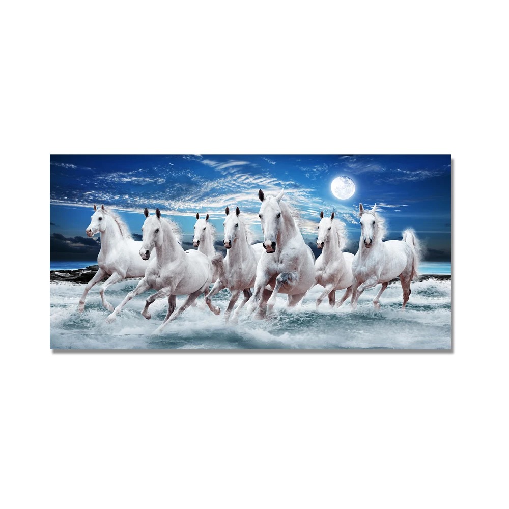 Running Horses Wall Art Canvas Decor - Image 13