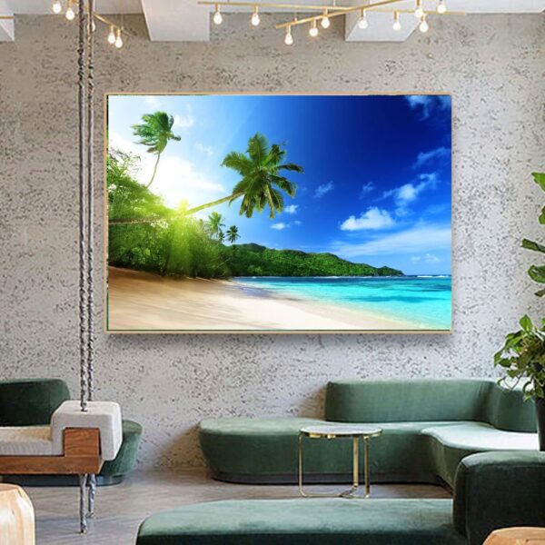 Beach Sunset Wall Art Canvas Print - Image 22