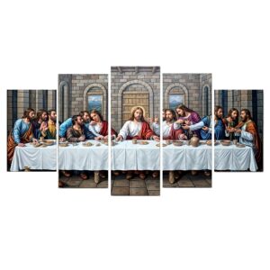Jesus Christ Wall Art Canvas Set