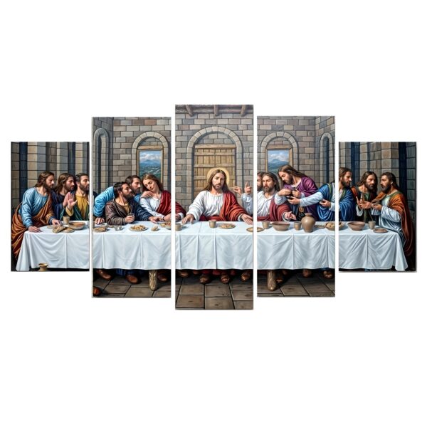Jesus Christ Wall Art Canvas Set
