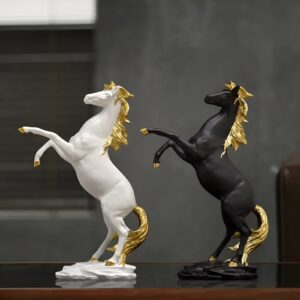Resin Horse Sculpture Decor