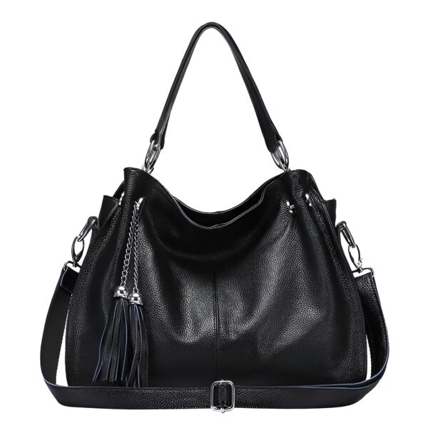 Genuine Leather Tote Handbag - Image 2