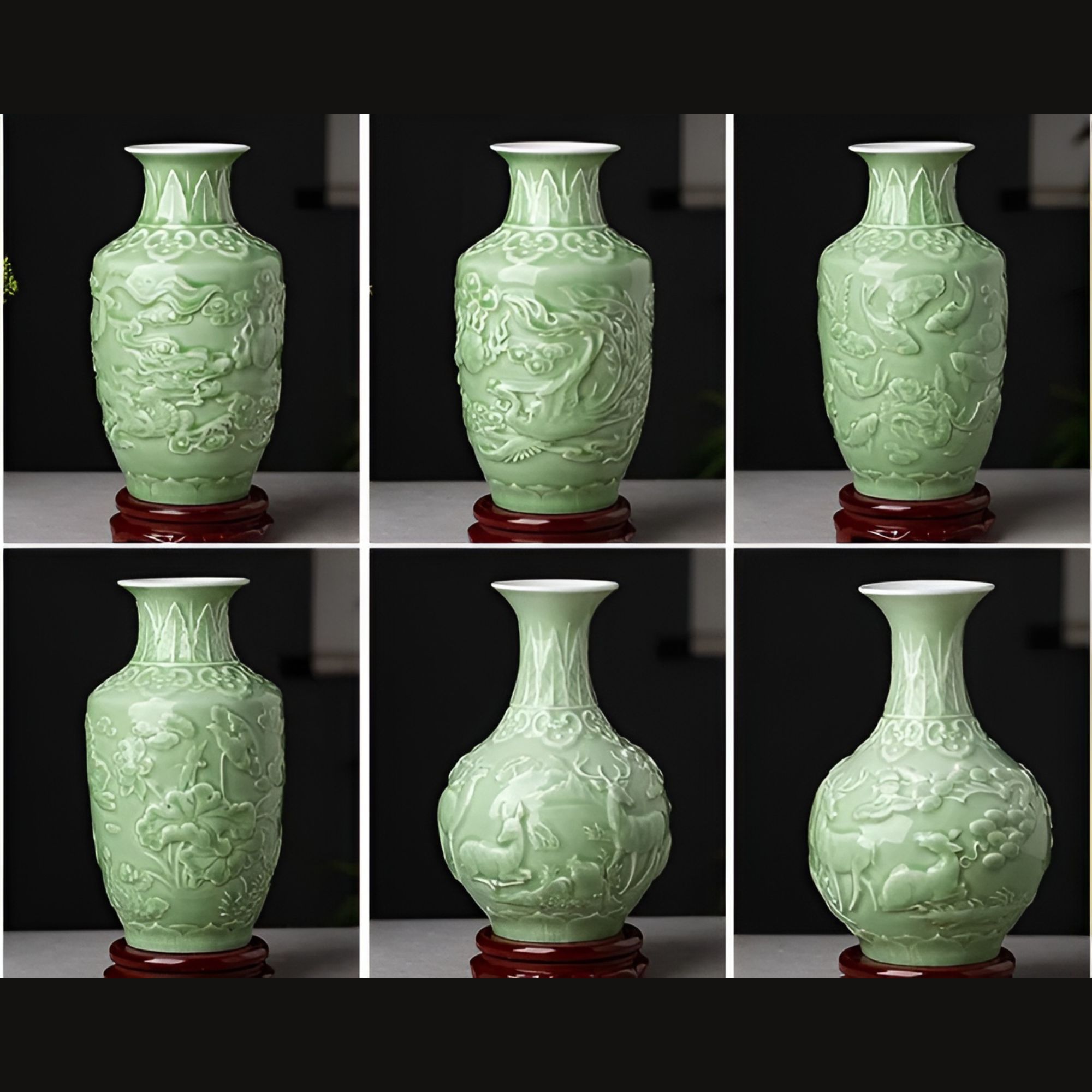 Vintage Chinese Ceramic Vase