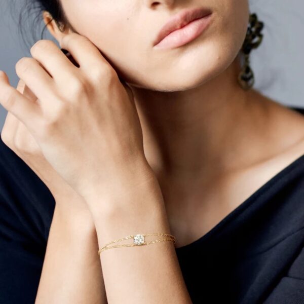 D Color Moissanite Bracelet Gift - Image 5
