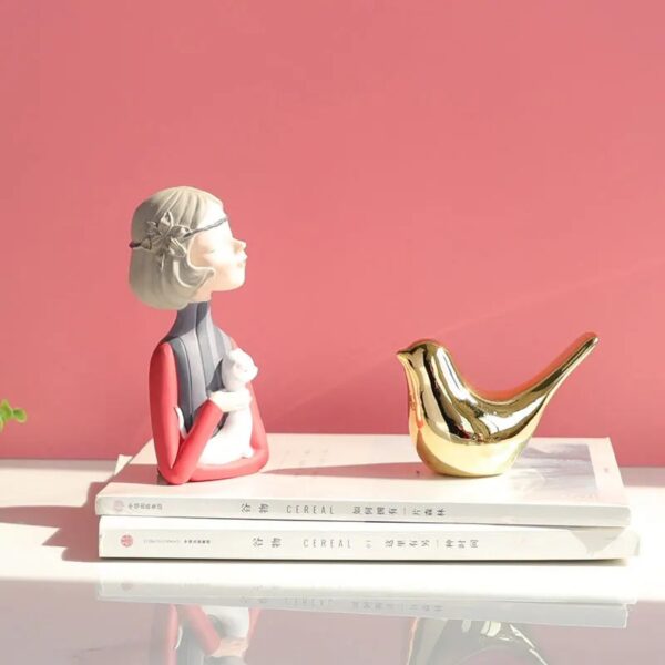 Luxury Ceramic Bird Figurines Decor - Image 4