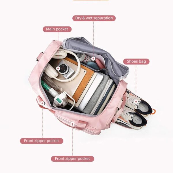 Versatile Sports Gym Travel Bag - Image 3