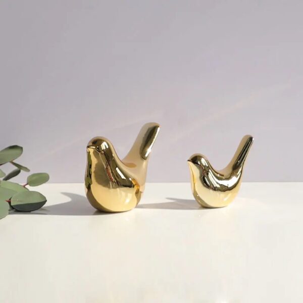Luxury Ceramic Bird Figurines Decor - Image 7