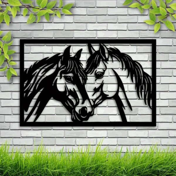 Rustic Horse Metal Wall Art - Image 5