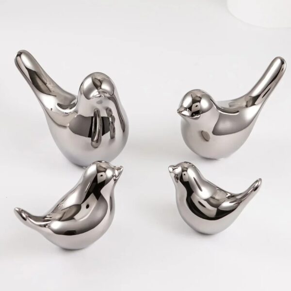 Luxury Ceramic Bird Figurines Decor - Image 10
