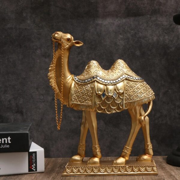 Elegant Resin Camel Table Decor - Image 6