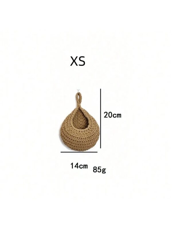 Boho Wall Hanging Storage Basket - Image 7