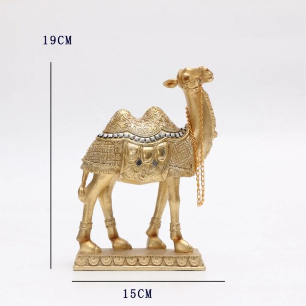 Elegant Resin Camel Table Decor - Image 7