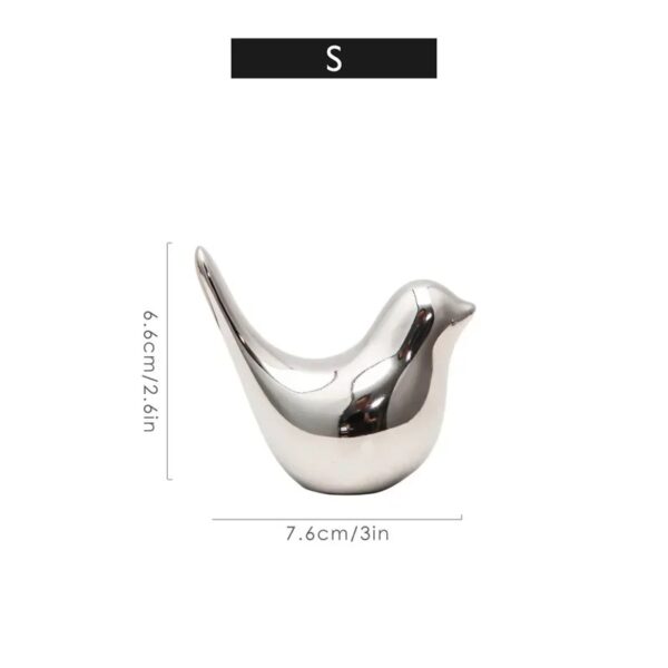 Luxury Ceramic Bird Figurines Decor - Image 13
