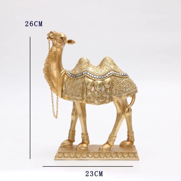 Elegant Resin Camel Table Decor - Image 8