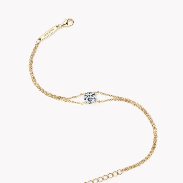 D Color Moissanite Bracelet Gift - Image 12
