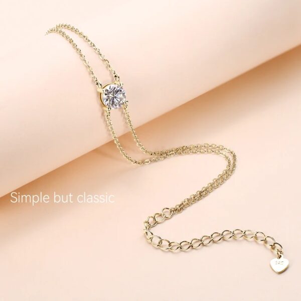 D Color Moissanite Bracelet Gift - Image 13