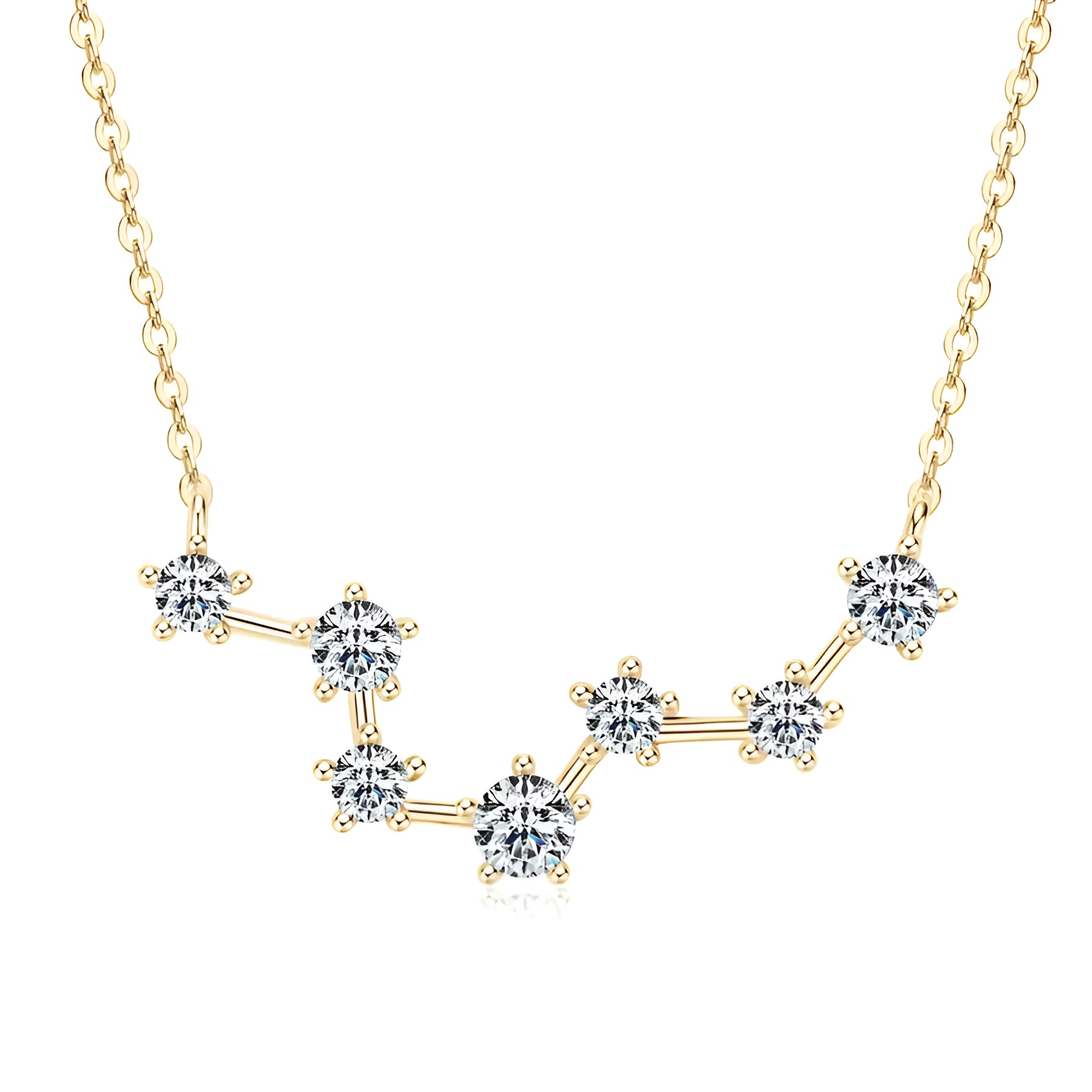 Moissanite Big Dipper Necklace Sparkle - Image 8