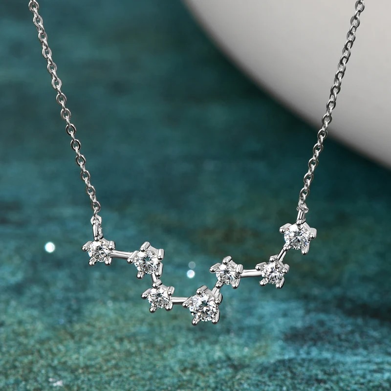 Moissanite Big Dipper Necklace Sparkle - Image 9